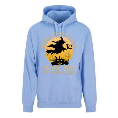 Buckle Up Buttercup You Just Flipped My Witch Switch Unisex Surf Hoodie