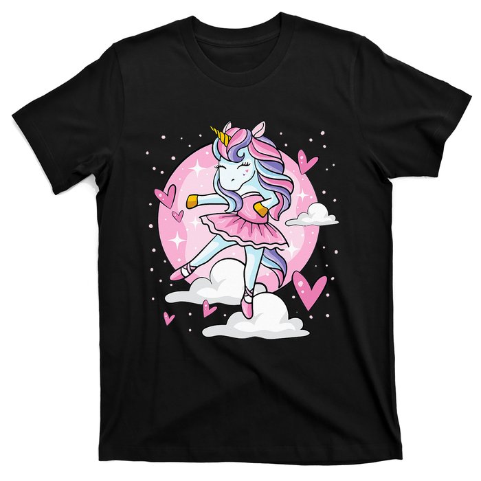 Ballet Unicorn Ballerina Cute Dance T-Shirt