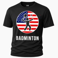 Badminton Usa Cooling Performance Crew T-Shirt