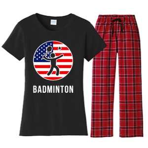 Badminton Usa Women's Flannel Pajama Set