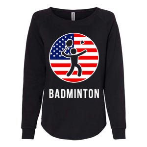 Badminton Usa Womens California Wash Sweatshirt