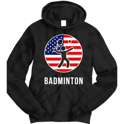 Badminton Usa Tie Dye Hoodie