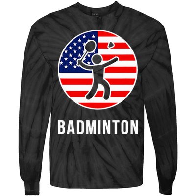 Badminton Usa Tie-Dye Long Sleeve Shirt