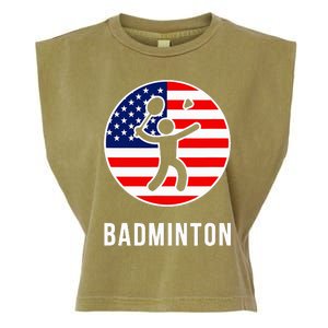 Badminton Usa Garment-Dyed Women's Muscle Tee