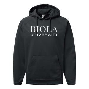 Biola University Performance Fleece Hoodie