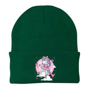 Ballet Unicorn Ballerina Cute Dance N Girl Knit Cap Winter Beanie