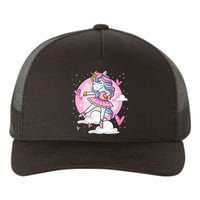 Ballet Unicorn Ballerina Cute Dance N Girl Yupoong Adult 5-Panel Trucker Hat