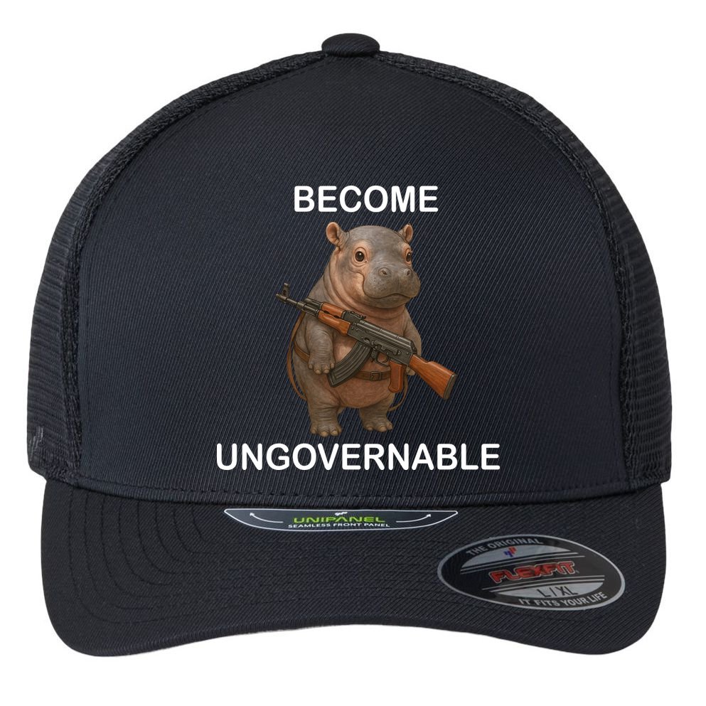 Become Ungovernable Flexfit Unipanel Trucker Cap
