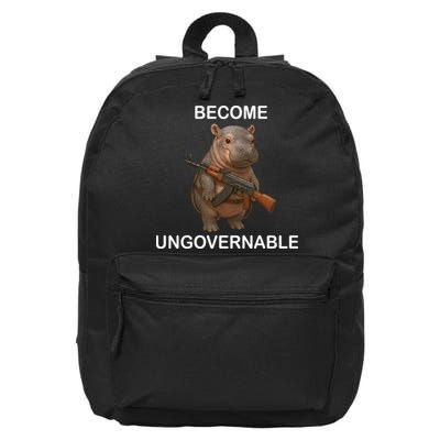 Become Ungovernable 16 in Basic Backpack
