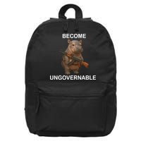 Become Ungovernable 16 in Basic Backpack