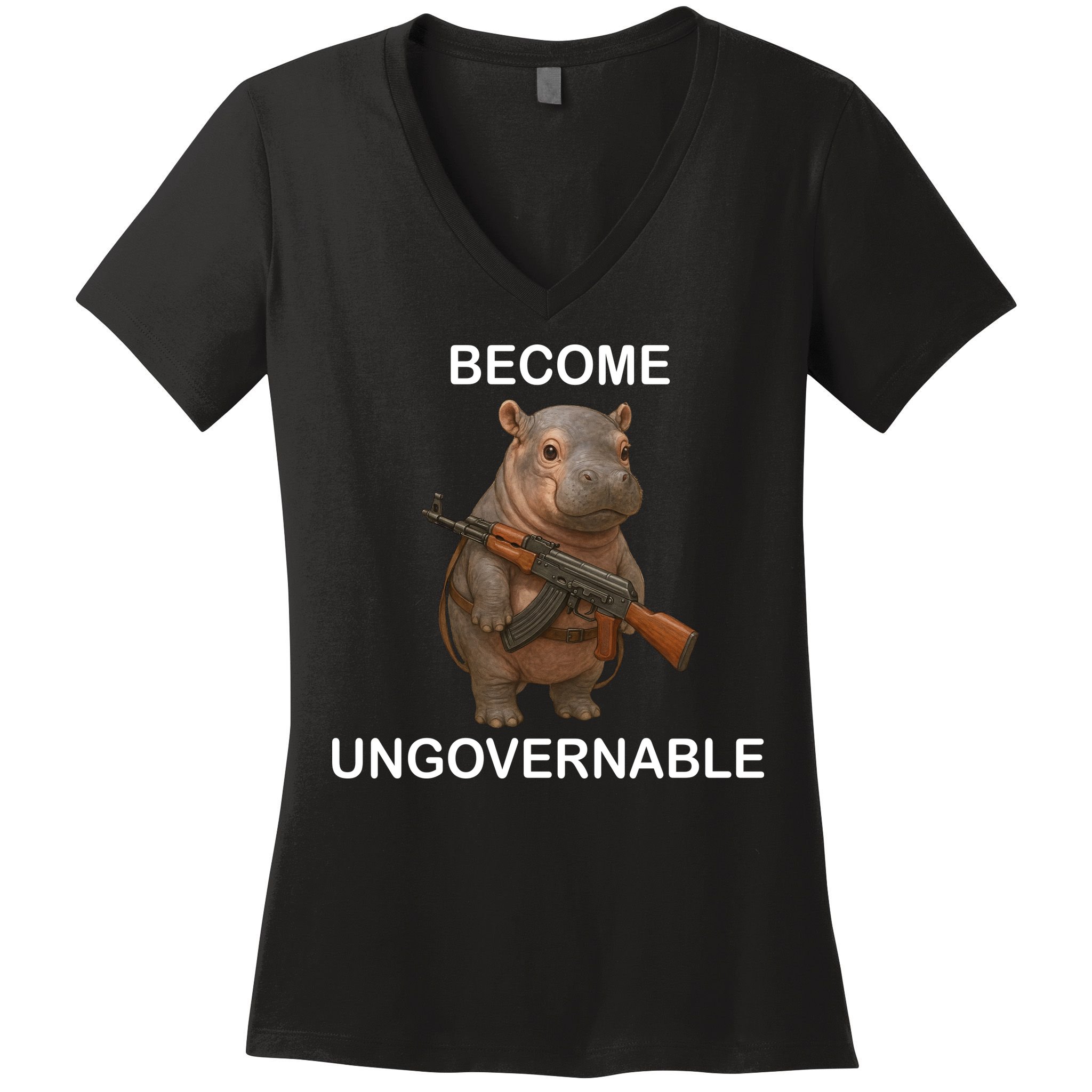 Become Ungovernable Women's V-Neck T-Shirt