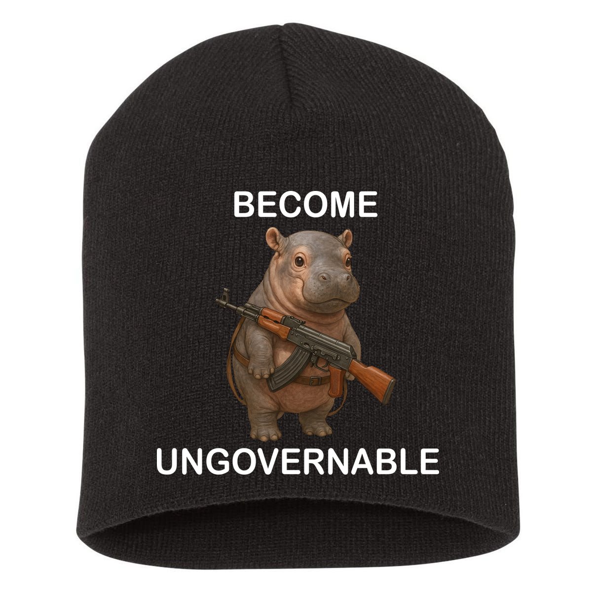 Become Ungovernable Short Acrylic Beanie