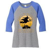 Buckle Up Buttercup You Just Flipped My Witch Switch Women's Tri-Blend 3/4-Sleeve Raglan Shirt