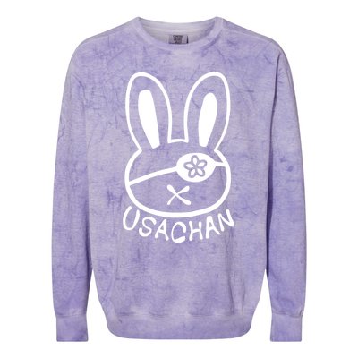 Buddha Usachan Battle Of Ragnarok Record Colorblast Crewneck Sweatshirt