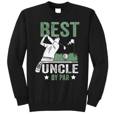 Best Uncle By Par Fathers Day Golf Gift Sweatshirt