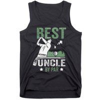 Best Uncle By Par Fathers Day Golf Gift Tank Top