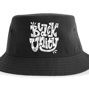 Black Unity Sustainable Bucket Hat