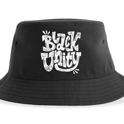 Black Unity Sustainable Bucket Hat