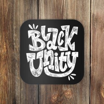 Black Unity Coaster