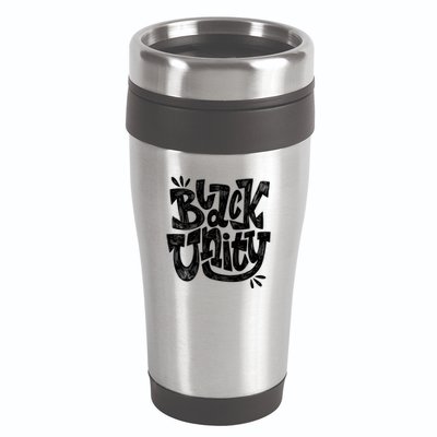 Black Unity 16oz Travel Tumbler