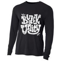 Black Unity Cooling Performance Long Sleeve Crew