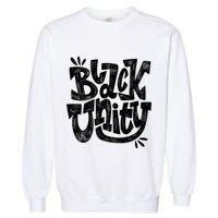 Black Unity Garment-Dyed Sweatshirt