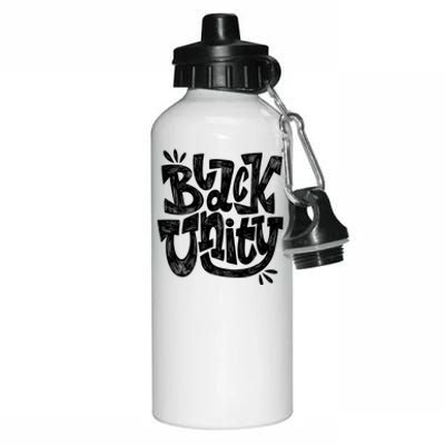 Black Unity Aluminum Water Bottle 