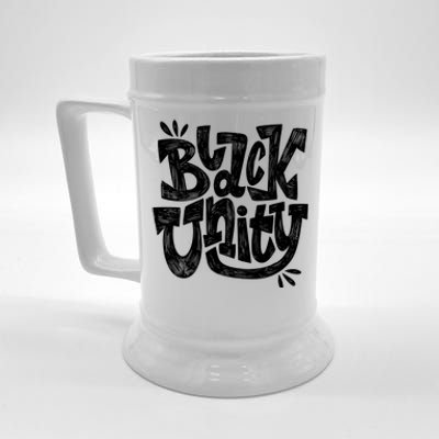 Black Unity Beer Stein