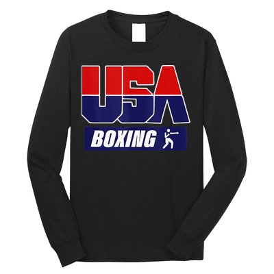 Boxing USA Long Sleeve Shirt
