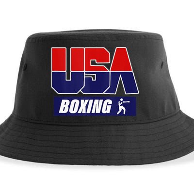 Boxing USA Sustainable Bucket Hat
