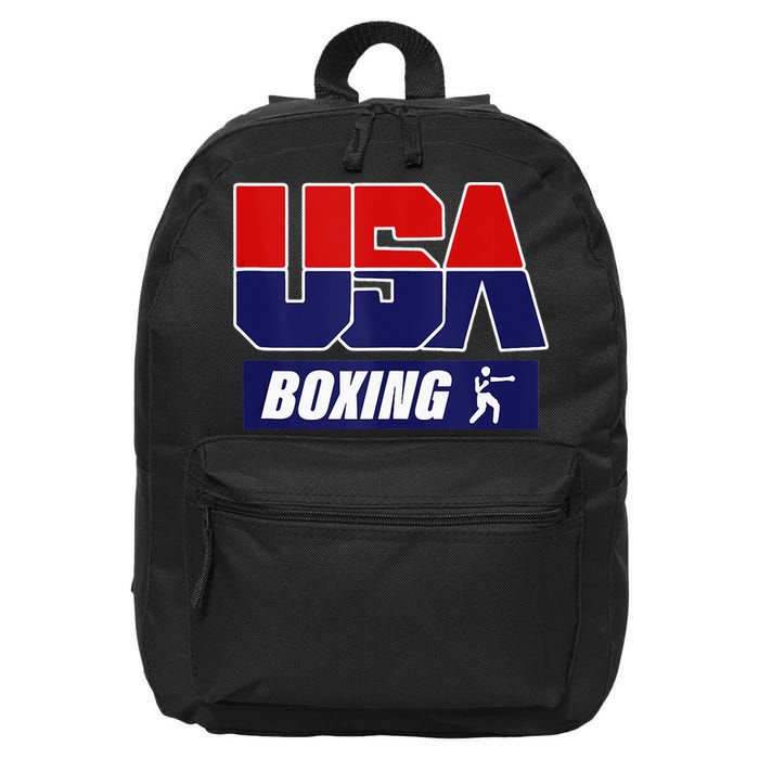 Boxing USA 16 in Basic Backpack