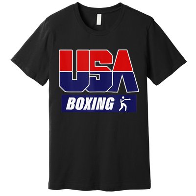 Boxing USA Premium T-Shirt