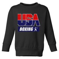 Boxing USA Toddler Sweatshirt