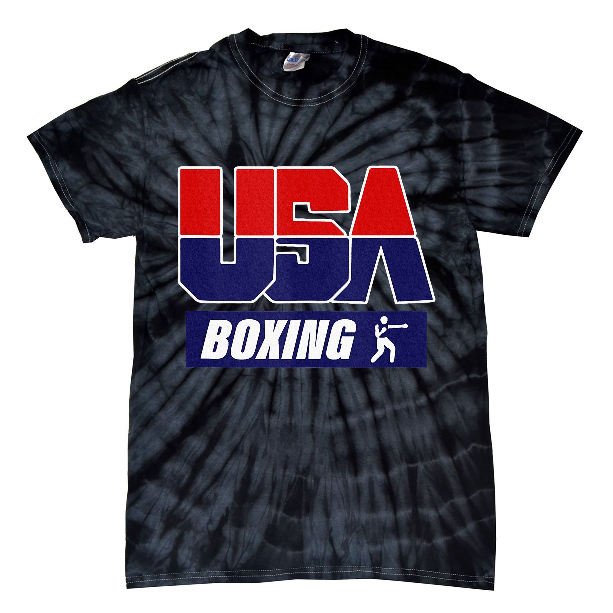Boxing USA Tie-Dye T-Shirt
