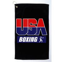 Boxing USA Golf Towel