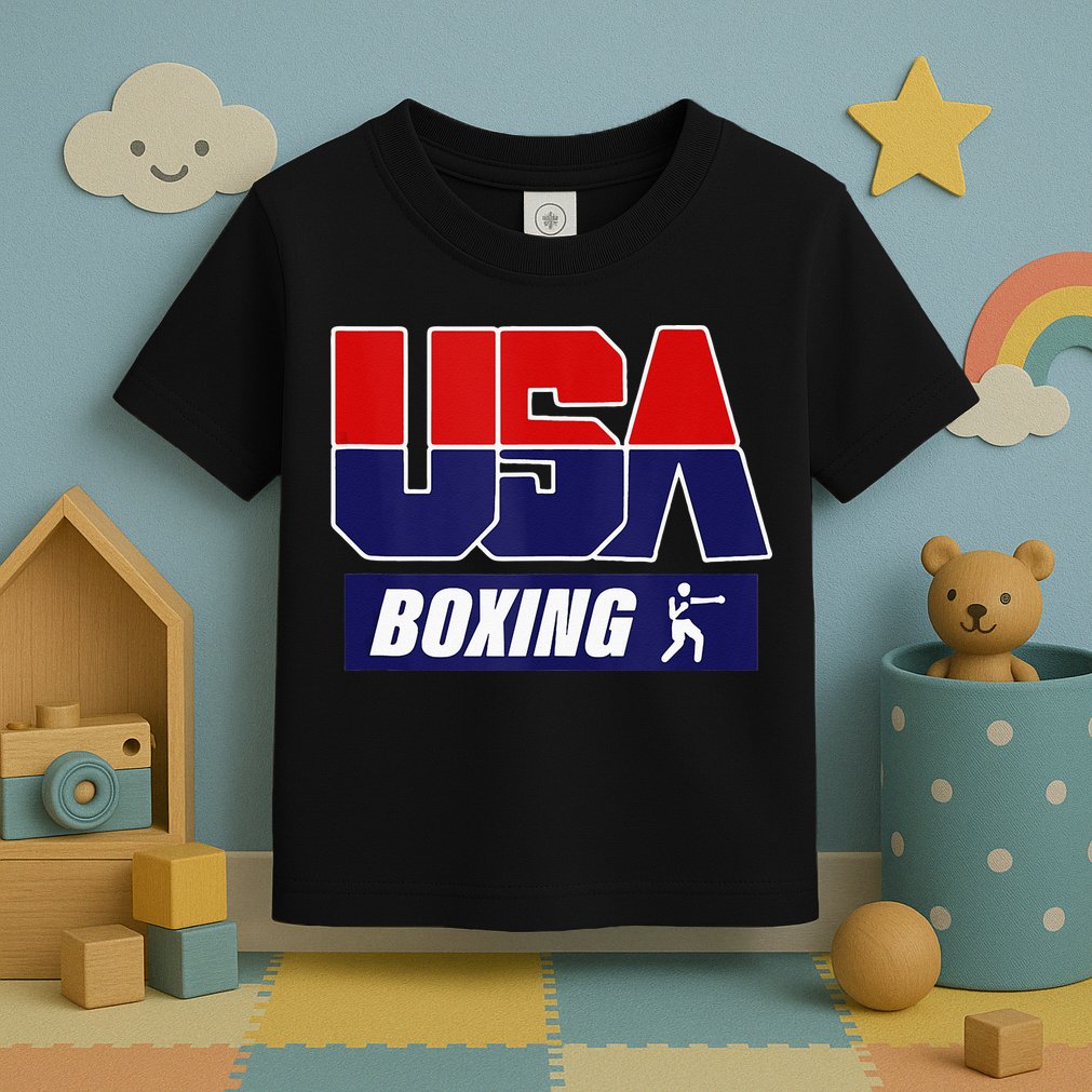 Boxing USA Toddler T-Shirt