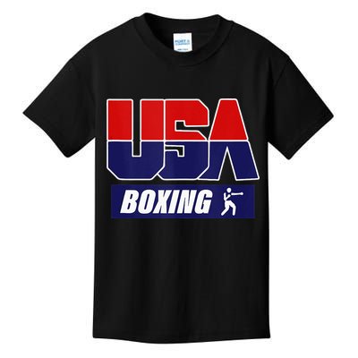 Boxing USA Kids T-Shirt