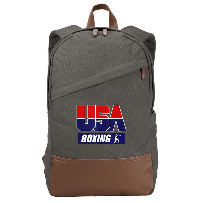 Boxing USA Cotton Canvas Backpack