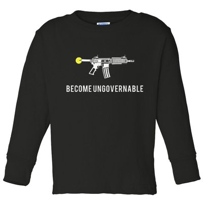 Become Ungovernable Toddler Long Sleeve Shirt