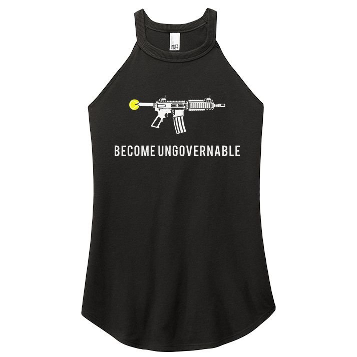 Become Ungovernable Women's Perfect Tri Rocker Tank