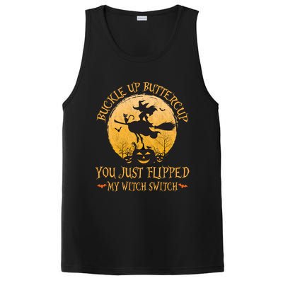 Buckle Up Buttercup You Just Flipped My Witch Switch Gift PosiCharge Competitor Tank