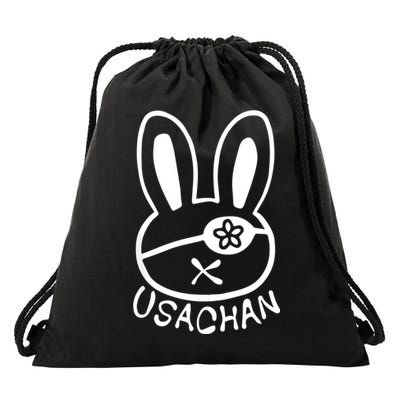 Buddha Usachan Battle Of Ragnarok Record Drawstring Bag