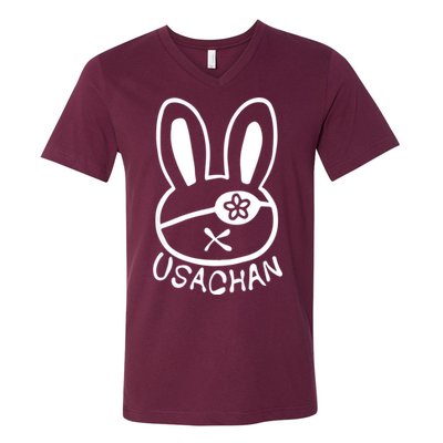 Buddha Usachan Battle Of Ragnarok Record V-Neck T-Shirt