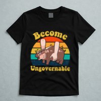 Become Ungovernable Baby Hippo Moo Deng Funny Meme T-Shirt
