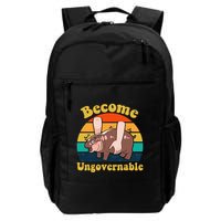 Become Ungovernable Baby Hippo Moo Deng Funny Meme Backpack