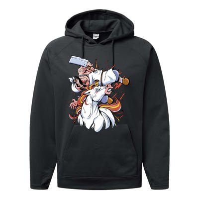 Butcher Unicorn Performance Fleece Hoodie