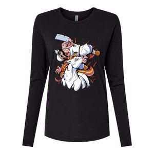 Butcher Unicorn Womens Cotton Relaxed Long Sleeve T-Shirt