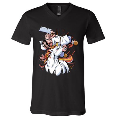 Butcher Unicorn V-Neck T-Shirt