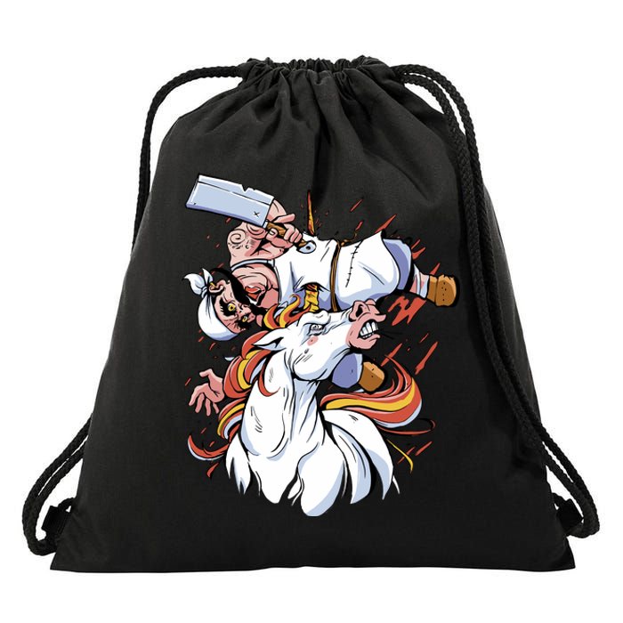 Butcher Unicorn Drawstring Bag