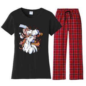 Butcher Unicorn Women's Flannel Pajama Set